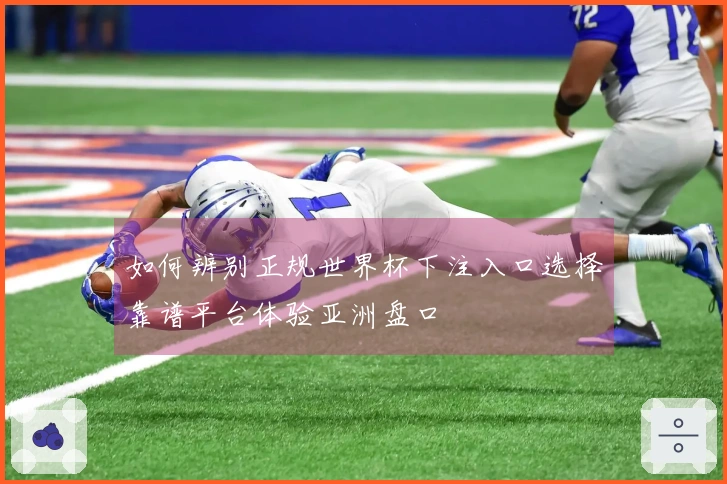 如何辨别正规世界杯下注入口选择靠谱平台体验亚洲盘口