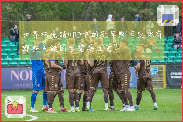 世界杯竞猜app中的冠军赔率变化有哪些关键因素需要注意？