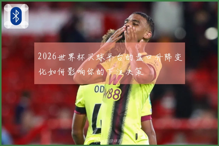 2026世界杯买球平台的盘口升降变化如何影响你的下注决策